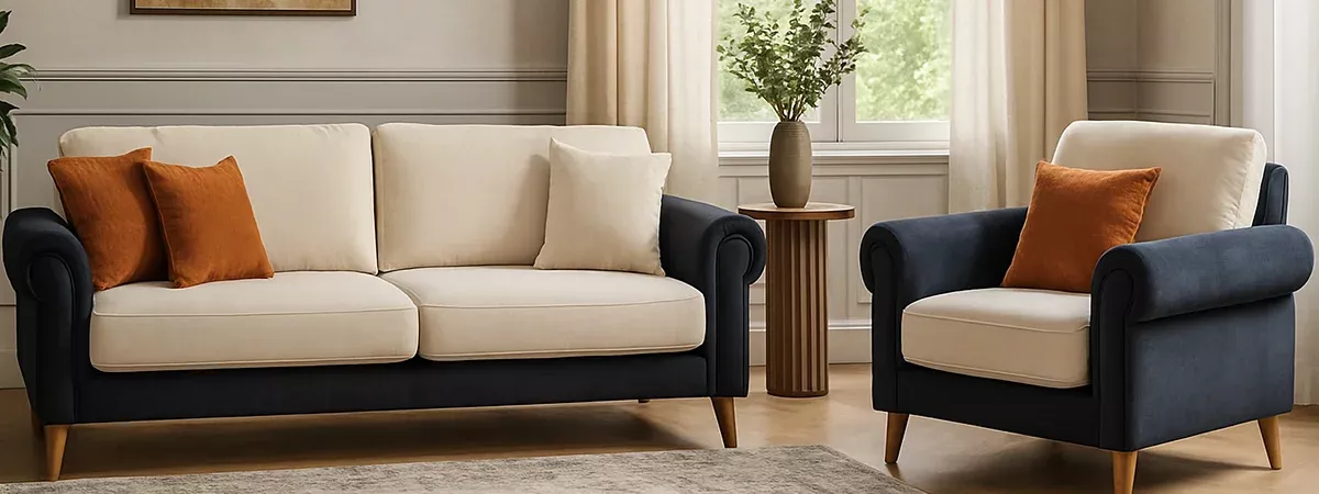 İki Renkli Koltuk Takımı Modelleri