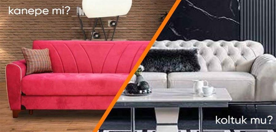 Kanepe mi Koltuk mu | Kanepe ile Koltuk Arasındaki Fark Nedir?