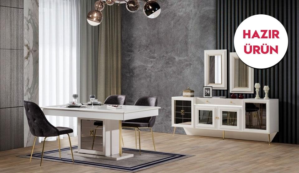 Liya Yemek Odası (Hazır Ürün)