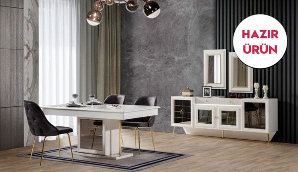 Liya Yemek Odası (Hazır Ürün)