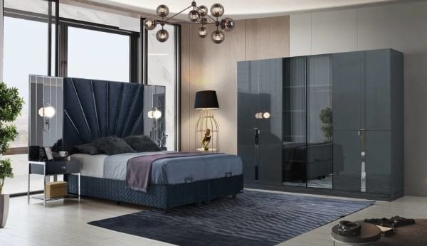 MDF Porto Yatak Odası