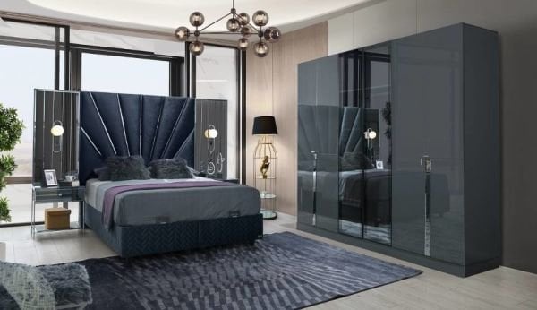 MDF Porto Yatak Odası