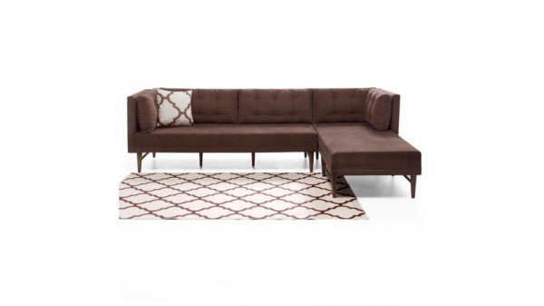 Point Retro Life Köşe Takımı Sağ Köşe - Kahverengi