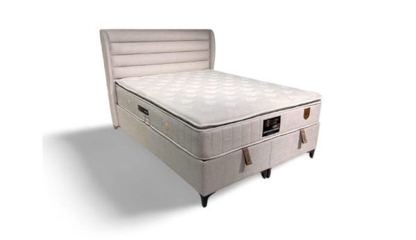 Safir Çift Kişilik Yatak Baza Başlık Set