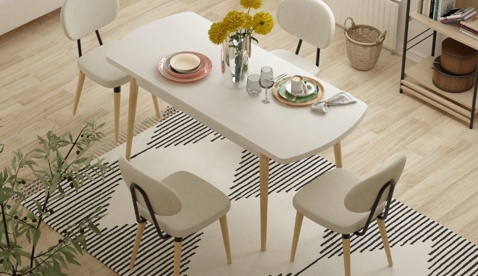 Akdeniz Sandalye Golf Mutfak Masası Takımı