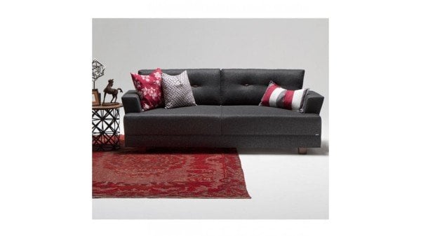 Balzan Üçlü Koltuk Gri