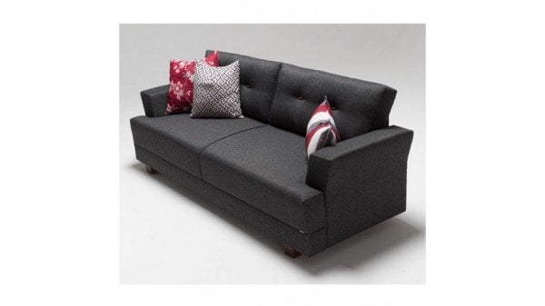 Balzan Üçlü Koltuk Gri