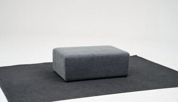 Linden Mini Köşe Koltuk Takımı Krem - Puf