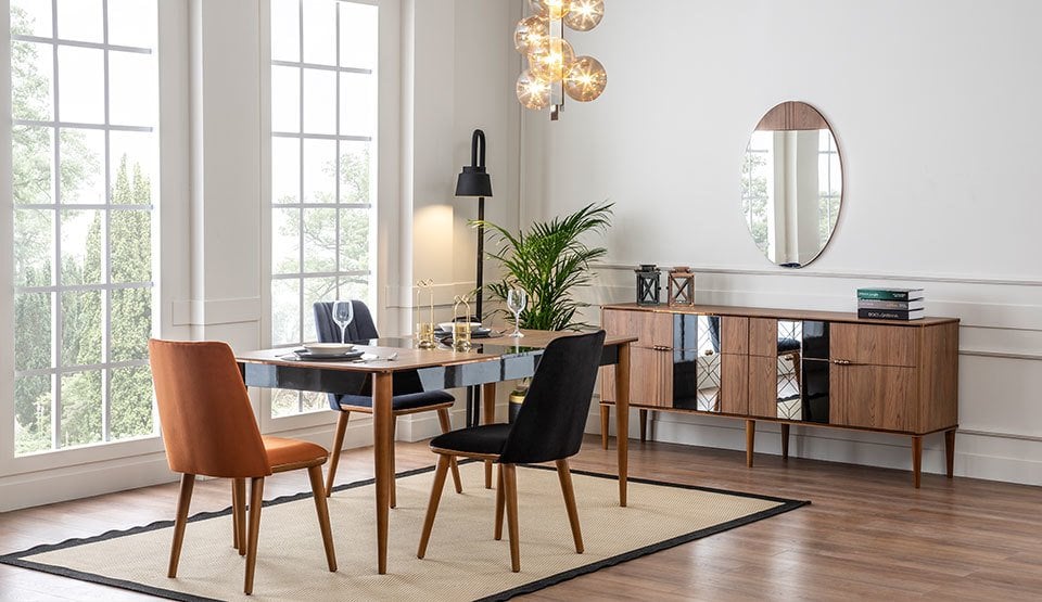 Nish Yemek Odası (Hazır Ürün)