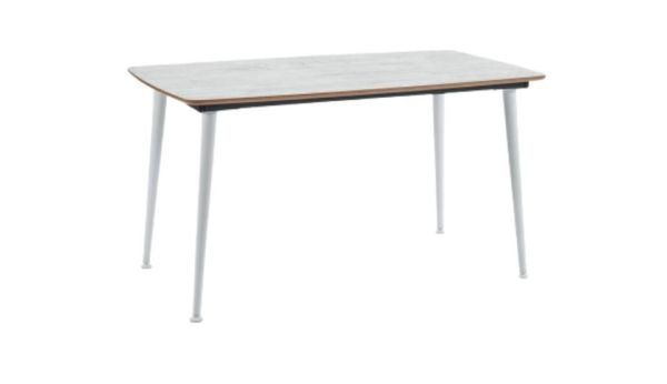 Paris Banklı Beyaz Mutfak Masa Takımı Masa