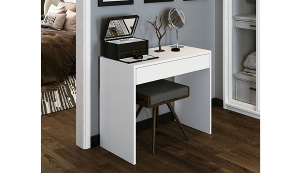 Arya Novella Mode Beyaz Makyaj Masası