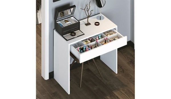 Arya Novella Mode Beyaz Makyaj Masası