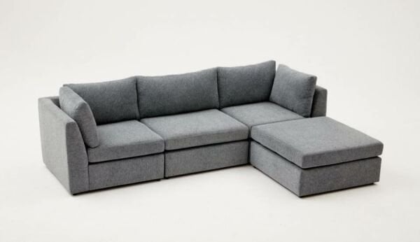 Mottona Modüler Köşe Koltuk Takımı Gri - Puf