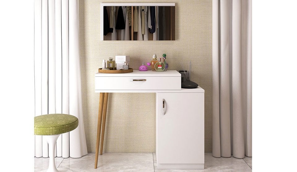 Martı Novella Beyaz Makyaj Masası