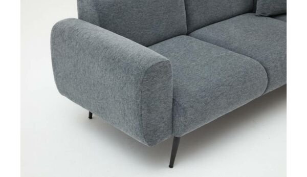 Side Üçlü Koltuk Gri - Üçlü Koltuk