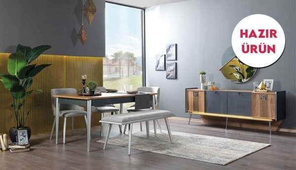 Viyana Yemek Odası (Hazır Ürün)