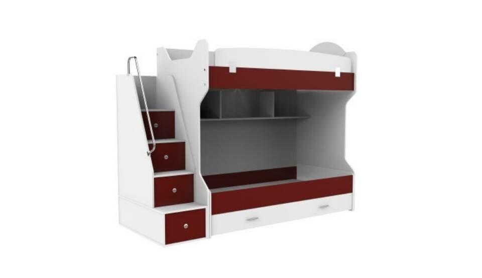 Smart Yavrulu Ahşap Ranza Elma Şekeri