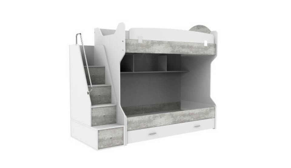 Smart Yavrulu Ahşap Ranza Kristal