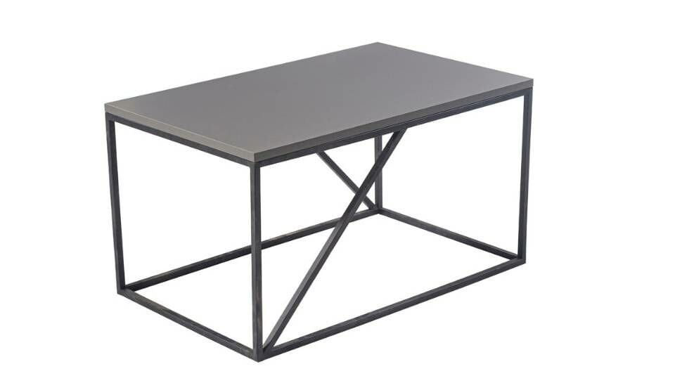 Piraye Orta Sehpa Antrasit Gri