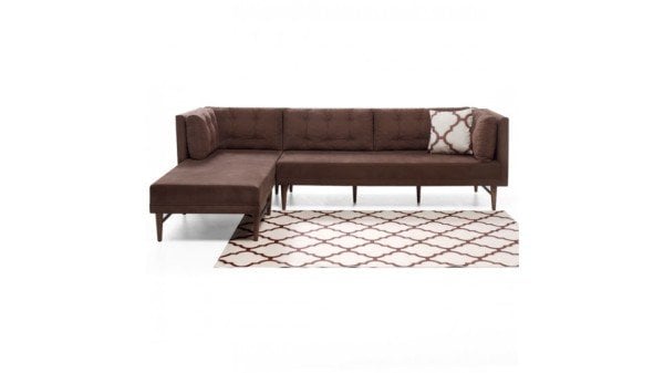 Point Retro Life Köşe Takımı Sağ Köşe - Kahverengi