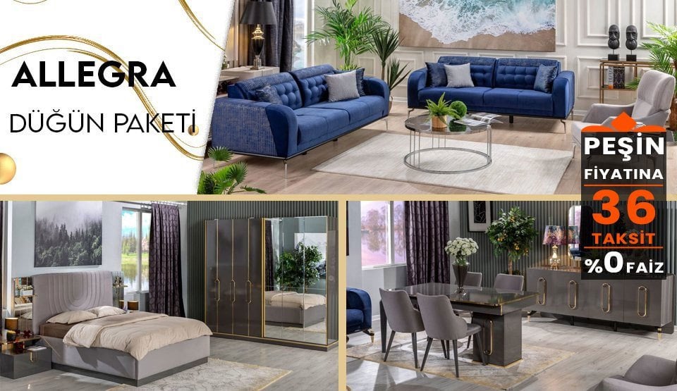 Allegra Düğün Paketi (BAZA HEDİYE)