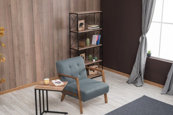 Kemer Berjer Piti Kare Mavi Kahve