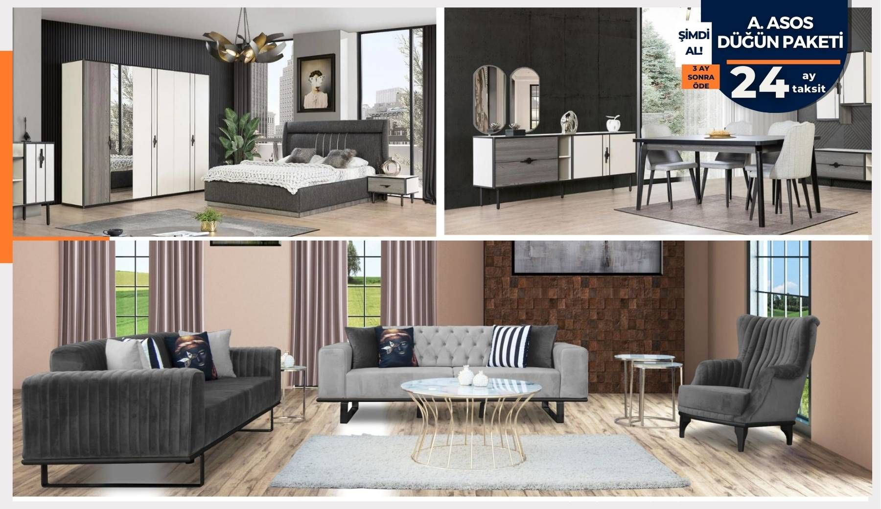 Asos Düğün Paketi (BAZA HEDİYE)