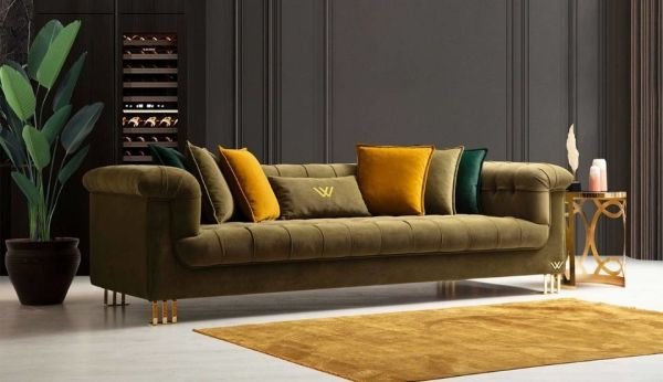 Retro Üçlü Koltuk