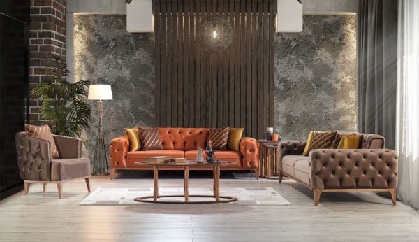 Teşhir Lila Koltuk Takımı