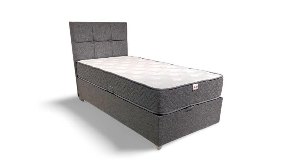 Teşhir Star Tek Kişilik Yatak Baza Başlık Set