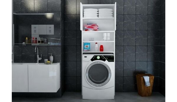 Selen Çamaşır Makinesi Banyo Dolabı