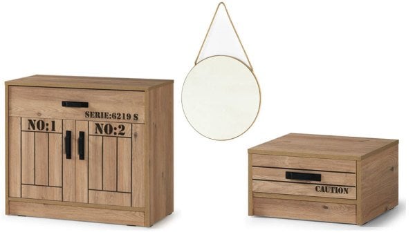 Dark Meşe Genç Odası