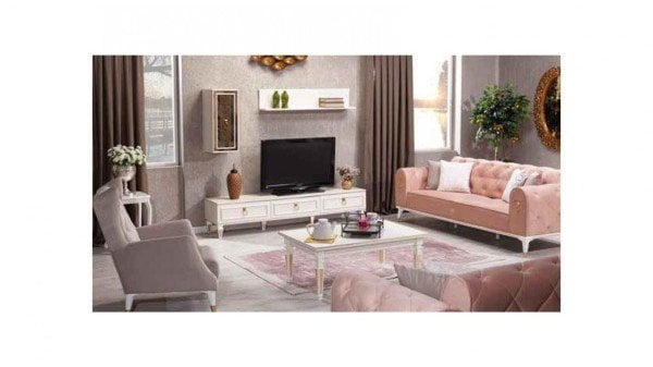 Nero Beyaz Koltuk Takımı