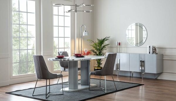 Gris Düğün Paketi (BAZA HEDİYE)