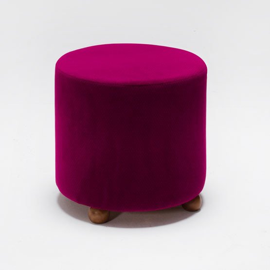 Mario Ahşap Ayaklı Puf