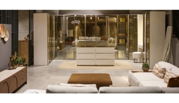 Noble Köşe Giyinme Dolaplı Yatak Odası