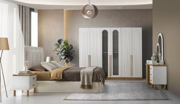 MDF Perge Yatak Odası