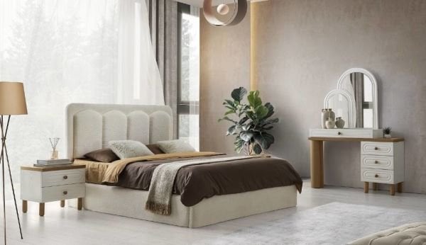 MDF Perge Yatak Odası