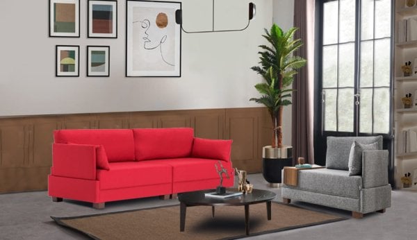 Fly Mini Koltuk Takımı Tekli Koltuk - Antrasit