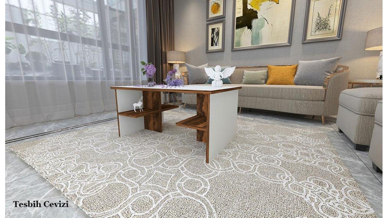 Nota Orta Sehpa Tesbih Cevizi