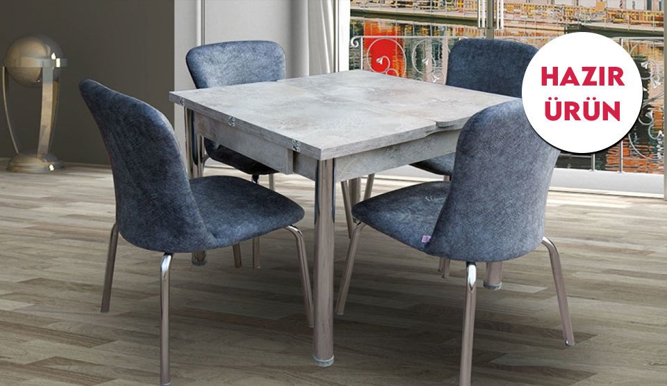Enzi Mutfak Masa Takımı (Hazır Ürün)