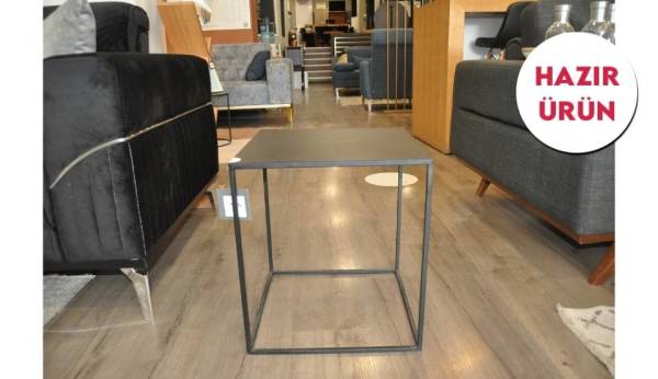 Dekopratik Burçak Metal Yan Sehpa (Hazır Ürün)