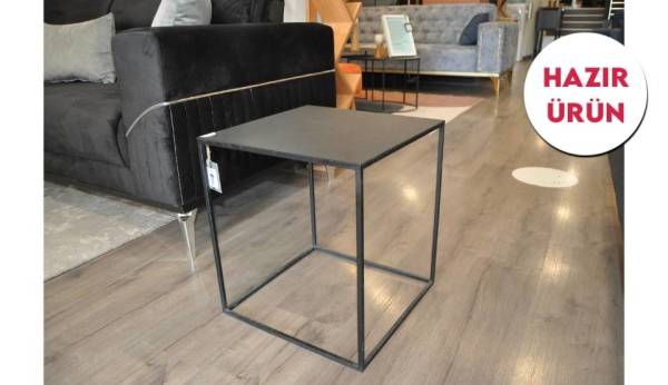 Dekopratik Burçak Metal Yan Sehpa (Hazır Ürün)