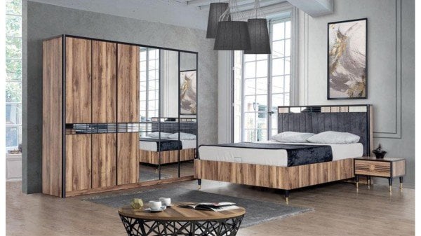 Allegro Düğün Paketi - Yatak Odası + Yemek Odası (Maltepe Hazır Ürün)