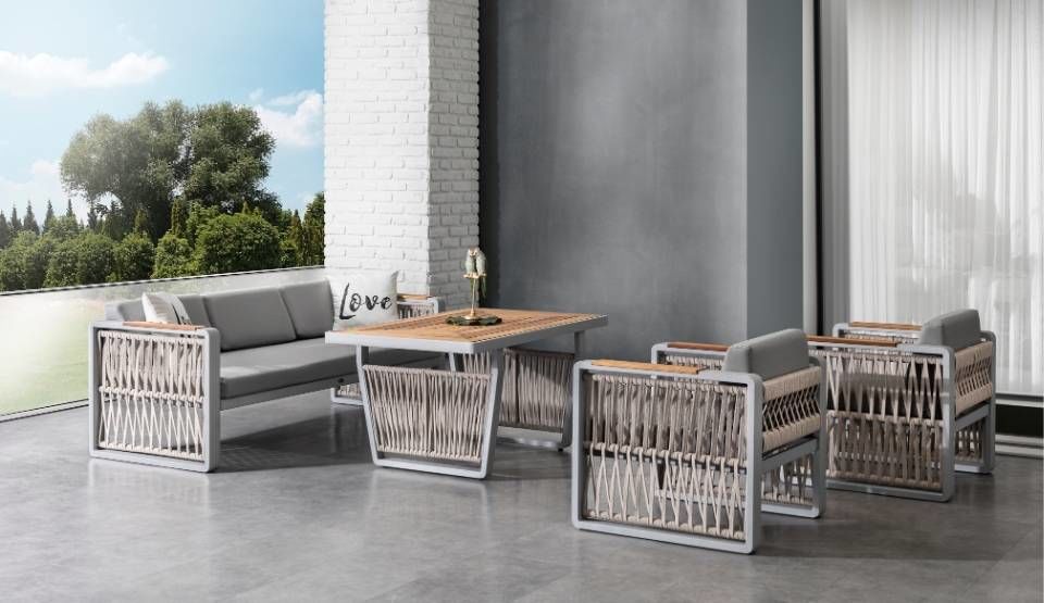 Argos 3-1-1 Ireco Sehpalı Bahçe Oturma Grubu