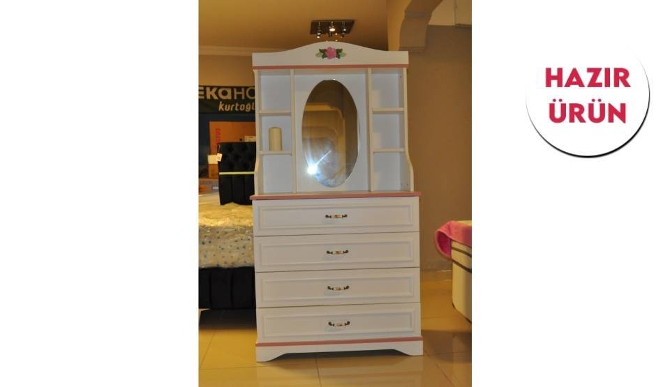 Teşhir City Genç Odası Şifonyer ve Aynası