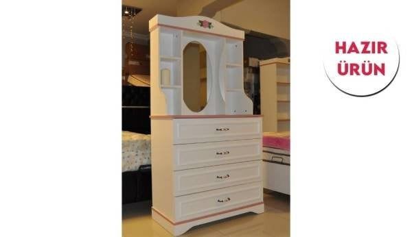 Teşhir City Genç Odası Şifonyer ve Aynası