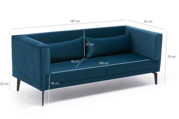 Ardosa Mini Koltuk Takımı Berjer - Kırmızı