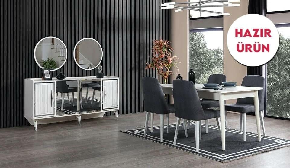 İlay Yemek Odası (Hazır Ürün)