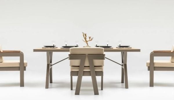 Atlantis Ireco Tablalı 100-200-75 Bahçe Masa Takımı